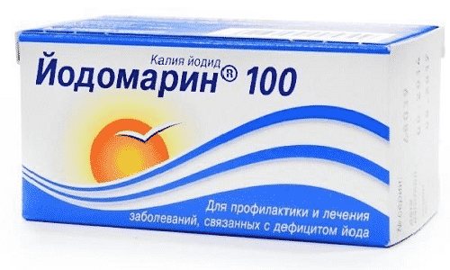 Для того чтобы восполнить дефицит йода в организме, можно принимать Йодомарин или Йод-актив